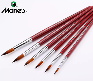 Marie's G1106 Set de pinceaux pour aquarelle Stylo à <span class=keywords><strong>gouache</strong></span> en nylon acrylique pour <span class=keywords><strong>peinture</strong></span> chinoise - Product Image 3