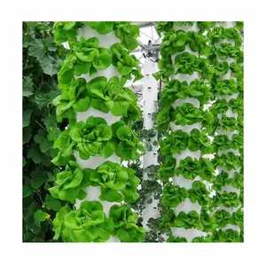 Super Flow Indoor Home Vertikales Hydro po nisches Tiefwasser-Anbaus ystem Tower Planter Gardening Spiral für Tomaten