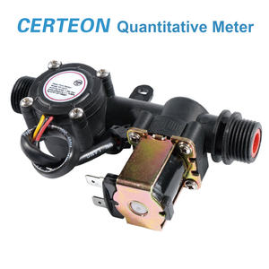 Katup kontrol cairan LCD elektromagnetik 1/2 inci dengan sakelar Paket <span class=keywords><strong>flow</strong></span> meter digital - Product Image 5