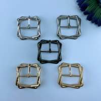 Boucles métalliques personnalisées en alliage de zinc de Super qualité, boucle de ceinture réglable, sangle pour sac, accessoires pour vêtements