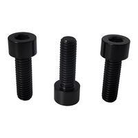 GR5 baut Titanium M8 * 25mm harga pabrik baut soket Hex kepala bulat hitam sekrup amd