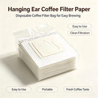 Sachets filtres à café jetables, écologiques, résistants aux déchirures, renforcés, à suspendre, pour torréfacteurs de café (vente en gros)