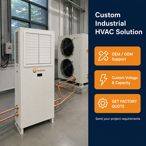 OEM/ODM Professional Vertical Single Cooling Heating Dehumidification Indoor Outdoor Split Industrial Air Conditioner Low Invest - Product Image 6