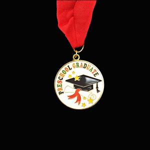 Персонализированная гравировальная медаль для выпускного колледжа на заказ, заказ на заказ, Студенческая медаль на память, выпускная медаль - Product Image 5