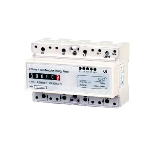 Winston DTS3666 Three-<strong>phase</strong> <strong>Digital</strong> Watt-hour Meter (<strong>Guide</strong> Rail Type) Accuracy Class 1/2 100A Rated <strong>3</strong>*100V/380V