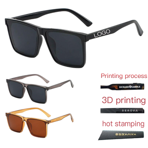 <span class=keywords><strong>2025</strong></span> Nieuwe Zwarte Zonnebril Voor Mannen Vrouwen Uv400 Rechthoek Concave Vorm Voor Rijden Dagelijks Gebruik Lange Frame Gafas De Sol Zonnebril - Product Image 1