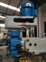 X6323 3H DRO fraiseuse à tourelle verticale universelle Smart Servo PLC/fraiseuse à tourelle avec outils de coupe de moulins manuels