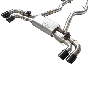 Tuyau d'échappement Catback avec silencieux à valve pour BMW M240i M340I 3.0T 2019-2023 Système d'échappement en acier inoxydable Échappement de course Amélioration de la voiture - Product Image 6