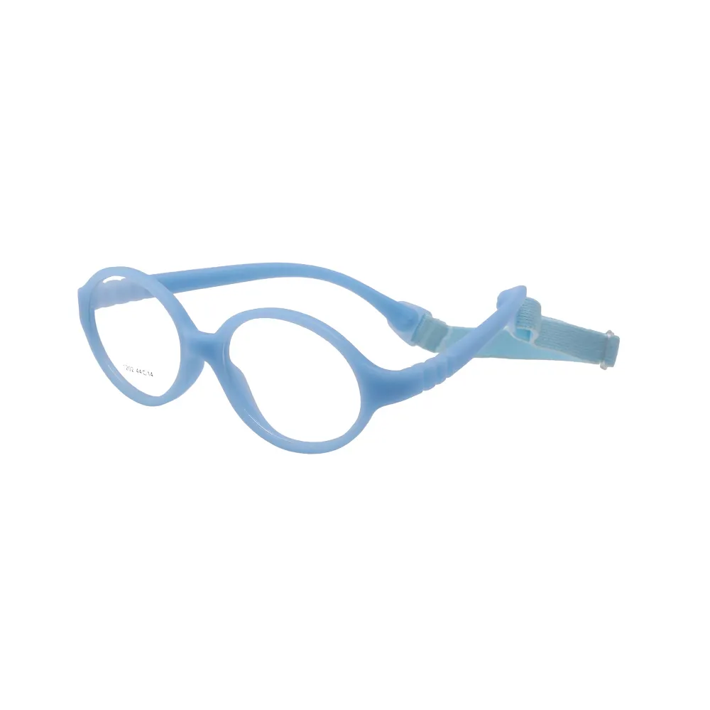 マルコパラニノス2023新しいベビーフレームキッズウルトラフレキシブルフレーム子供用光学メガネ調節可能なベルト付きソフトシリコンフレーム