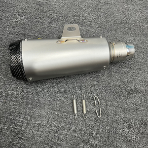 CHmotor - Silenciador de Escape Universal para Motocicleta de 36-51 mm, Compatible con PANIGALE V4 MT10 GSX-S 950 700CL-X <span class=keywords><strong>VITPILEN</strong></span> <span class=keywords><strong>401</strong></span> RC 8C F3 800R - Product Image 5