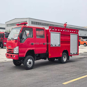 Camion de pompiers ISUZU neuf, d'<span class=keywords><strong>occasion</strong></span>, personnalisé, 4x4 tout-terrain, 8000L, grue de sauvetage d'urgence, camion de pompiers, réservoir d'eau et de mousse, <span class=keywords><strong>véhicule</strong></span> de pompiers - Product Image 4