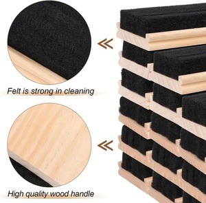 Bảng đen tẩy, cảm thấy Bảng Phấn tẩy cho trẻ em gỗ phấn Tẩy Đánh dấu Trắng bảng đen sơn học sinh Trường dạy - Product Image 2