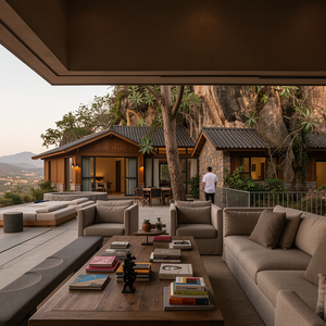 Servicio de Planificación y Diseño de Interiores para Habitaciones de Hotel de Alta Gama, Estilo Natural, Diseño Arquitectónico Profesional - Product Image 2