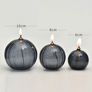 Hand Made Home bảng ánh sáng thủy tinh trang trí vòng Globe Shape đèn dầu - Product Image 3