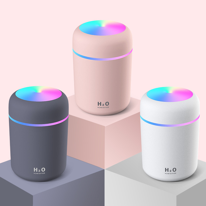 LED Night Light Color Changing Personal Mini Ultrasonic Atomizer USB Car Cup Mist Air humidifier For Home Hotel Car School