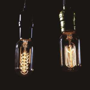 Ampoule à incandescence vintage T45 40W <span class=keywords><strong>petit</strong></span> tube en verre avec filament de tungstène <span class=keywords><strong>Edison</strong></span> Style E26/E27 240v - Product Image 5