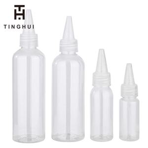 Customize 3oz 4oz 5oz 8oz 12oz for <b>Clear</b> White Amber LDPE Screw Cap Squeeze Bottles for <b>Jelly</b> - Product Image 2