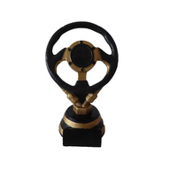 Trophée de course automobile en résine, gravé sur mesure, récompense de championnat, souvenir, prix de compétition, cadeau