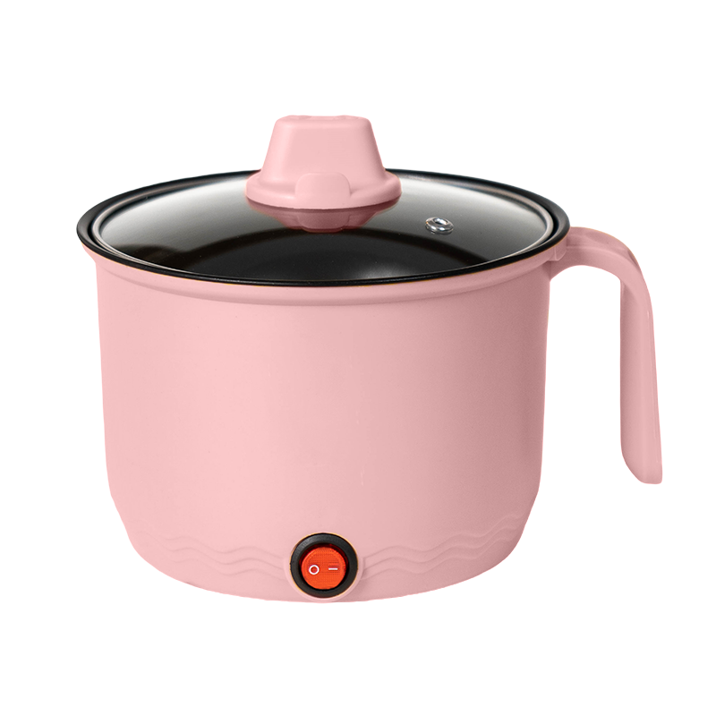 Pink-Single-pot(Non-stick/Stainless steel  inner pot)