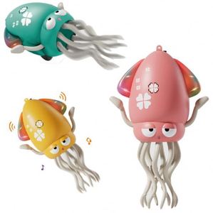 YSJ TOYS Smart 8-Leg Octopus Crawling Dancing Toy <b>LED</b> <b>Light</b>-Up Obstacle Avoidance Durable Plastic Crazy Action Novelty Gag Toy - Product Image 2