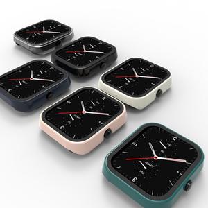 Funda protectora de pantalla para <span class=keywords><strong>reloj</strong></span> <span class=keywords><strong>inteligente</strong></span> Huami <span class=keywords><strong>Amazfit</strong></span> <span class=keywords><strong>GTS</strong></span> 4 Mini PC, carcasa protectora de cristal templado para Huami <span class=keywords><strong>Amazfit</strong></span> GTS4 Mini - Product Image 5