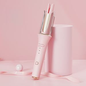 <span class=keywords><strong>Fer</strong></span> à <span class=keywords><strong>friser</strong></span> professionnel en céramique à glaçure céramique, chauffe en 30 secondes, réduit les frisottis pour des <span class=keywords><strong>boucles</strong></span> lisses - Product Image 3