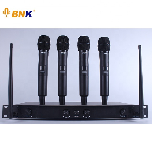 BNK Professional Handheld Microphones UHF Microfone Sem Fio