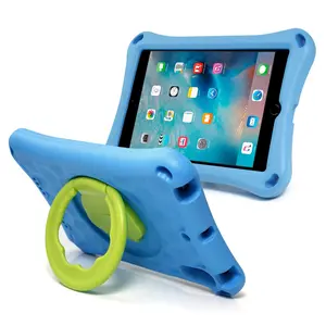 Étui pliable à poignée de tablette pour enfants, coque en mousse, robuste, design de dessin animé coloré, mignon, résistant à l'eau, EVA, pour iPad mini 2 3 4 5 6 7.9, nouvelle collection