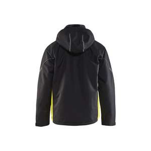 BLAKLADER - 489019779933L Chaqueta ligera forrada Shell Negro/Amarillo-EAN 7330509449011 CHAQUETAS DE TRABAJO - Product Image 2