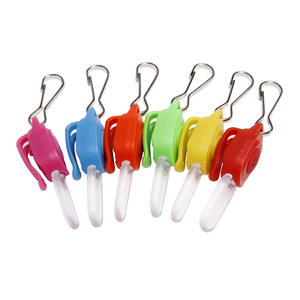 Высокая видимость аксессуары ночной Мини светодиодный мигающий молнией пуллер свет брелок светодиодный свет безопасности - Product Image 5