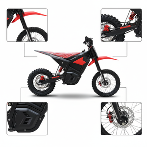 มอเตอร์ไซค์วิบาก 60V แบตเตอรี่ลิเธียม ความเร็วสูง - Product Image 5