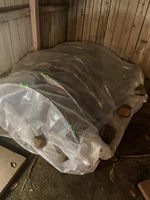 Cerceaux de serre modernes et écologiques Piquets de tunnel en bois traité sous pression pour le soutien des plantes en tissu de jardin Plastique vert