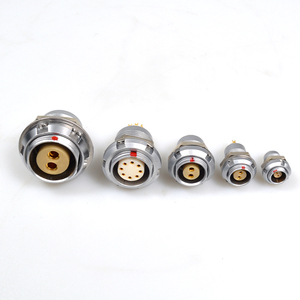 Conector Circular Hembra de Alta Calidad <span class=keywords><strong>Serie</strong></span> ECG 0B de 2-9 Pines, Tipo Push-Pull |   Grado Médico Confiable - Product Image 2