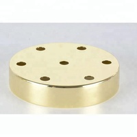Plaque de plafond pour lustre à 5 trous, base de châssis de lampe suspendue, accessoires d'éclairage