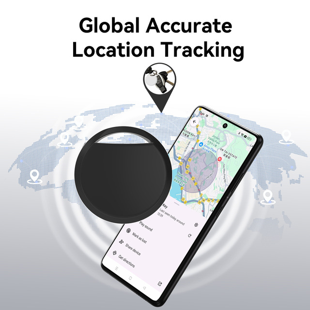 Smart iTag GPS Pet Collar Tracker Android Google Find My Anti Lost Locator for Dog Cat Car Vehicle Real Time Tracking Device