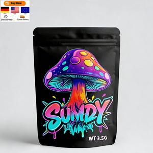 Bolsas Personalizadas de la Marca SK, 3.5g, con Forro de Aluminio BOPP/VMPET/PE, a Prueba de Olores, Duraderas, para Dulces y Tabaco, con Logotipo Personalizado - Product Image 1