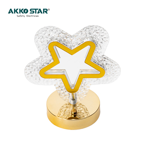 Lampe de bureau LED en forme de lune AKKO STAR 8W Touch Control Dimmable Night Light 3 températures de couleur Protection des yeux Study Reading Light - Product Image 6