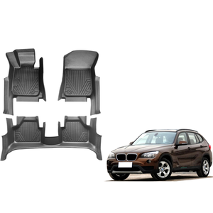 Tapis de sol de voiture 5D TPE sur mesure pour BMW X1 2012-2015 |   Tapis de sol imperméables toutes saisons, ensemble complet, 3,5 mm, prix usine OEM - Product Image 1
