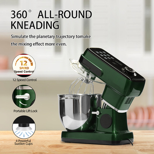 Robot culinaire multifonction Cheftronic SM-A02P 10L avec écran tactile numérique LED, 2200W, 12 vitesses et fonction Pulse, 10L Stan - Product Image 2