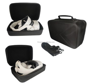 Fumao <span class=keywords><strong>Carrying</strong></span> Travel <span class=keywords><strong>Case</strong></span> para Oculus <span class=keywords><strong>Quest</strong></span> <span class=keywords><strong>2</strong></span> Compatible con <span class=keywords><strong>Elite</strong></span> <span class=keywords><strong>Strap</strong></span>, VR Gaming Headset, Incluye correa de hombro ajustable - Product Image 1