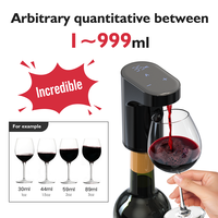 2025 nouveau Design 1200mah automatique électrique alcool boisson tir distributeur de vin Machine OEM ODM disponible accessoires à boire