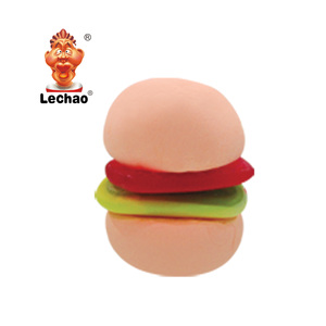Hot Bán Dễ Thương Trái Cây Flavour Bánh Hamburger Hình Marshmallows Halal <span class=keywords><strong>Burger</strong></span> <span class=keywords><strong>Marshmallow</strong></span> Với Gummy Kẹo - Product Image 3
