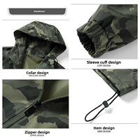 Veste pour homme à coque rigide 3 couches haute performance, imperméable 5000 mm, vêtements tactiques professionnels pour la randonnée en plein air, OEM