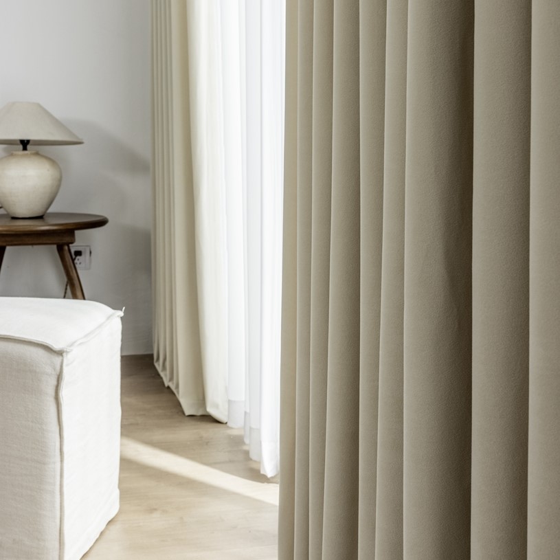 Роскошные винтажные бежевые бархатные занавески, оптом