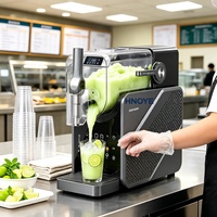 Commerciële sneeuwkegelmachine en slushmaker voor ijs, bevroren yoghurt en smoothies