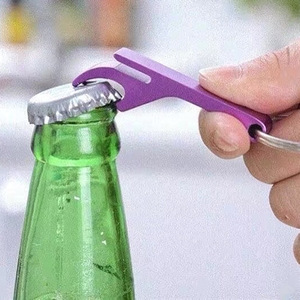 Llavero abrebotellas en blanco tapa personalizada mini tabla de surf metal botella cerveza barra diseño logotipo personalizable - Product Image 5