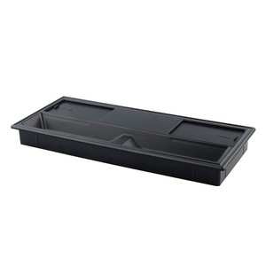 Rectangular Plastic Cable <b>Box</b> <b>Pen</b> Slot New Design for Cable Management Computer Desktops Decorative Cover Wiring Accessories - Product Image 2