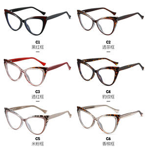 87293 Lunettes anti-lumière bleue carrées en acétate TR90, monture intégrale, unisexe, lunettes tendance avec protection contre la lumière bleue - Product Image 3