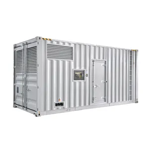 Generator mesin MTU generator air 1000kw, harga 1000kw tipe terbuka senyap untuk dijual
