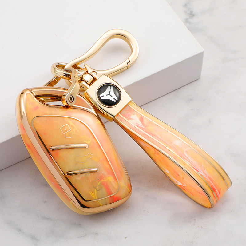 Yellow+Key Chain